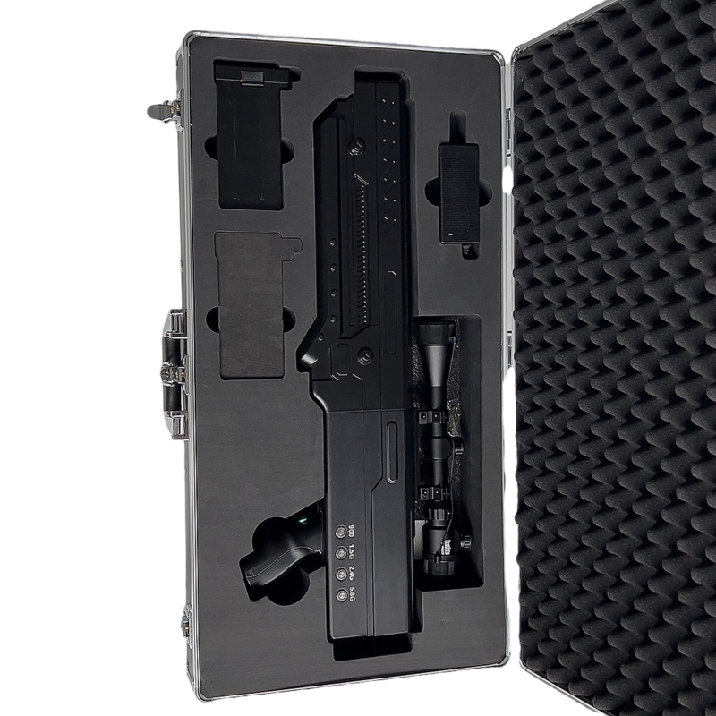  鄄城手持便携式枪型低空防御反制四通道B型